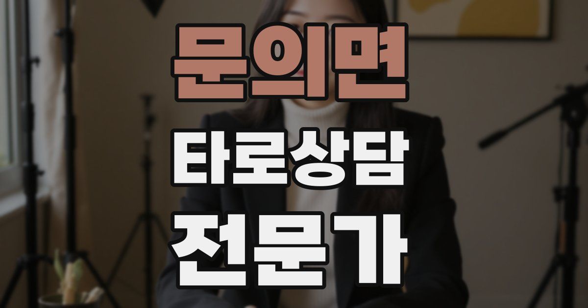 문의면 타로상담전문가 자격증