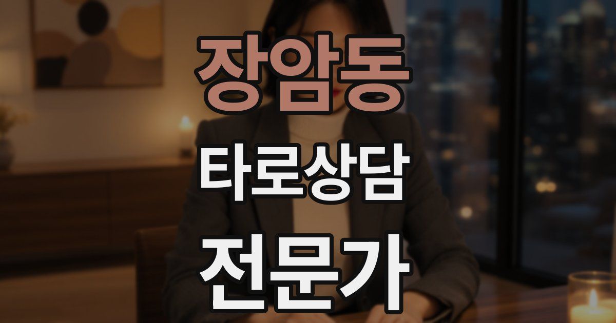 장암동 타로상담전문가 자격증