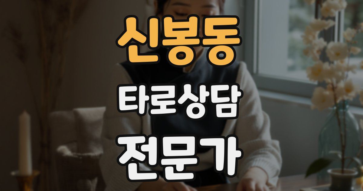 신봉동 타로상담전문가 자격증