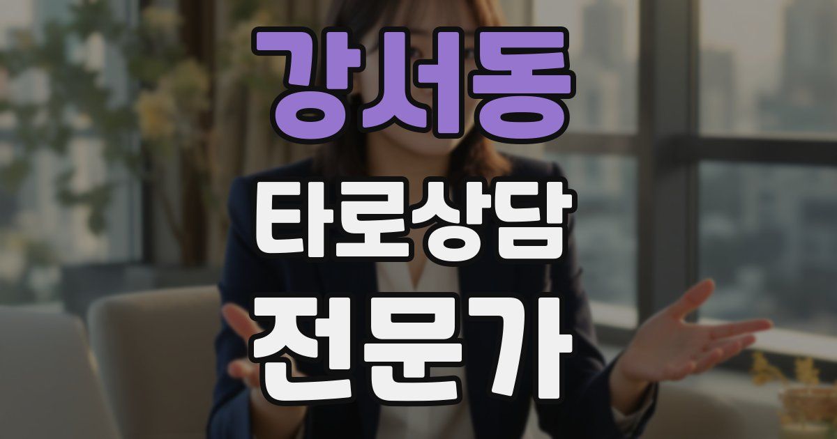 강서동 타로상담전문가 자격증