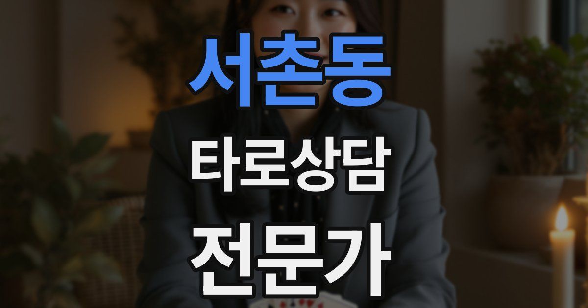 서촌동 타로상담전문가 자격증
