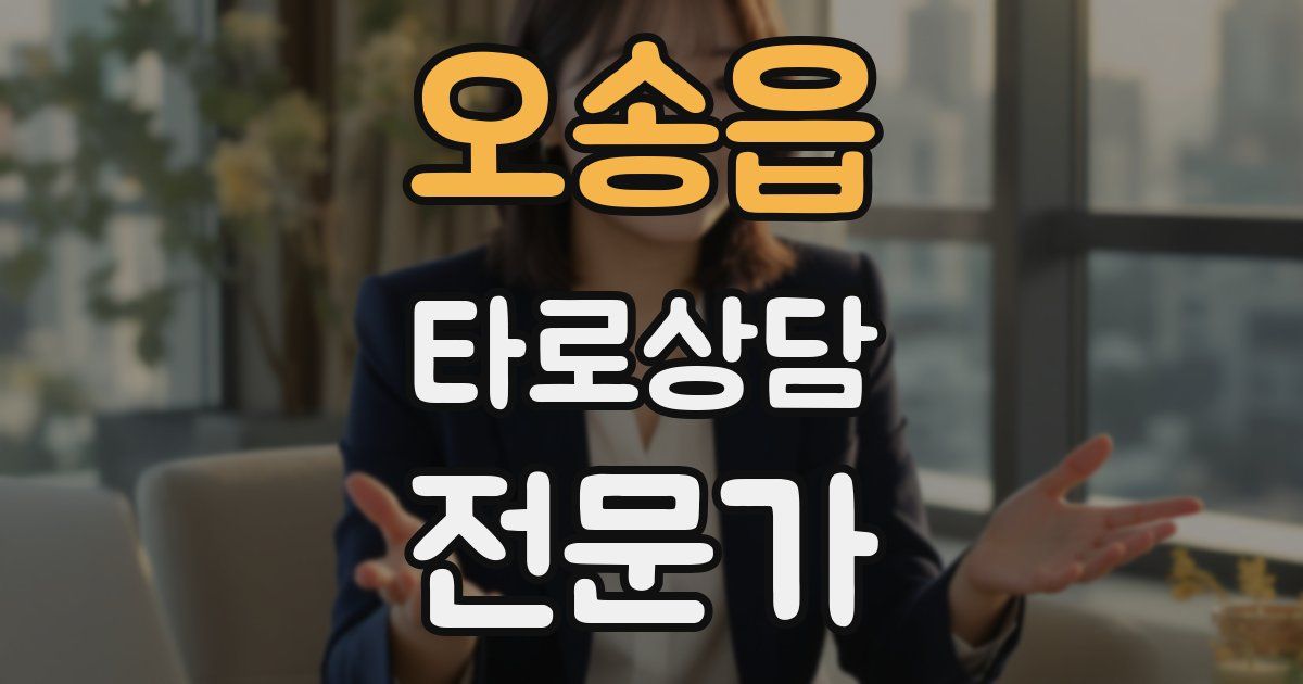 오송읍 타로상담전문가 자격증