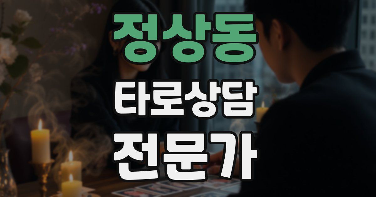 정상동 타로상담전문가 자격증