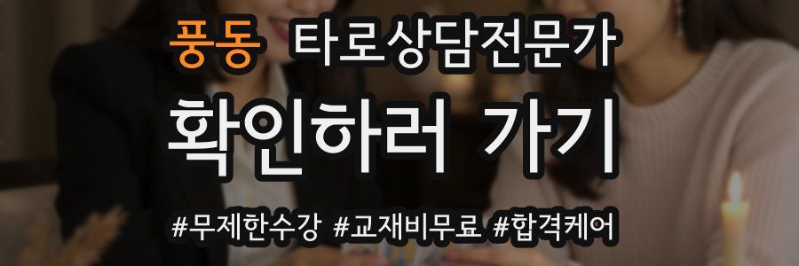 풍동 타로상담전문가 자격증