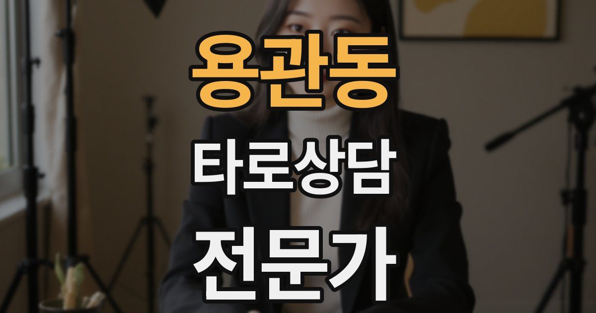 용관동 타로상담전문가 자격증