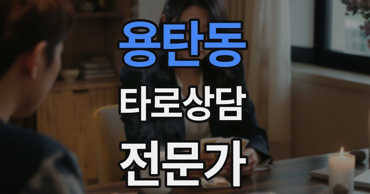 용탄동 타로상담전문가 자격증