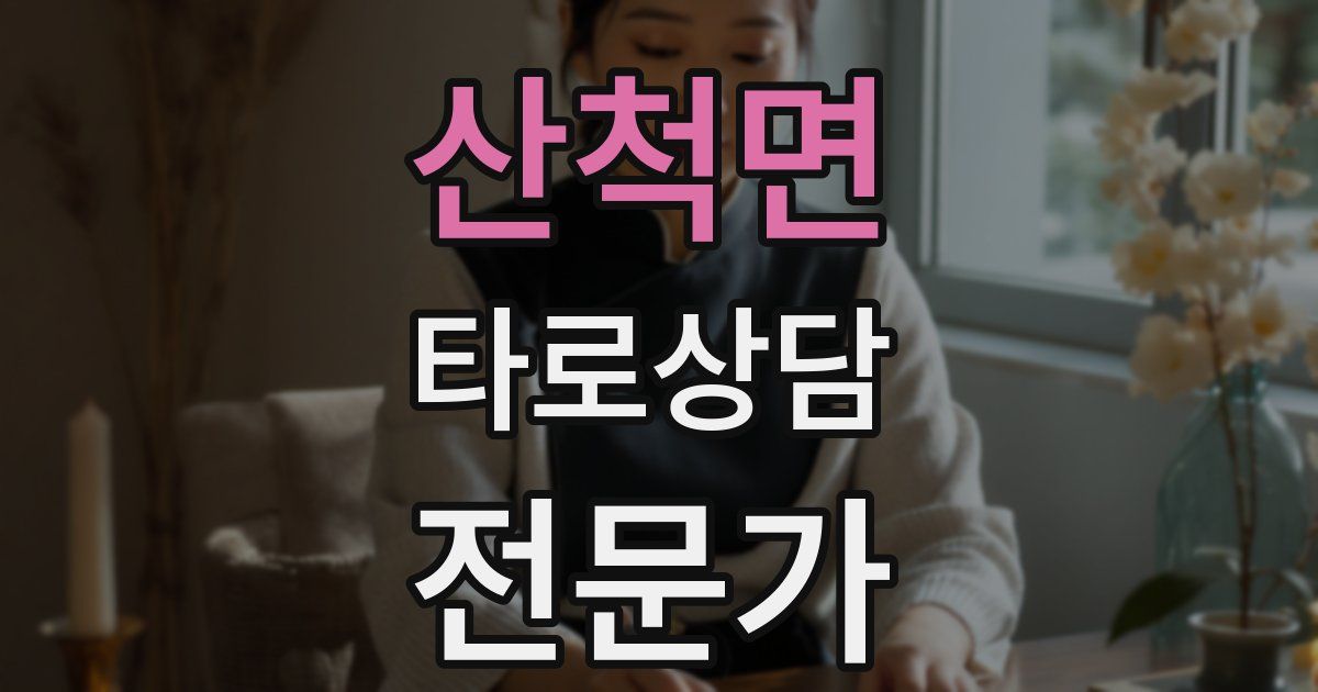 산척면 타로상담전문가 자격증