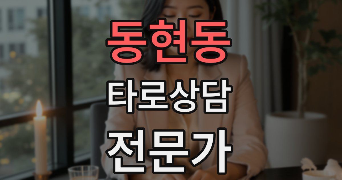 동현동 타로상담전문가 자격증