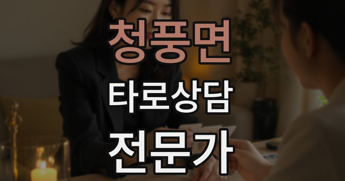 청풍면 타로상담전문가 자격증