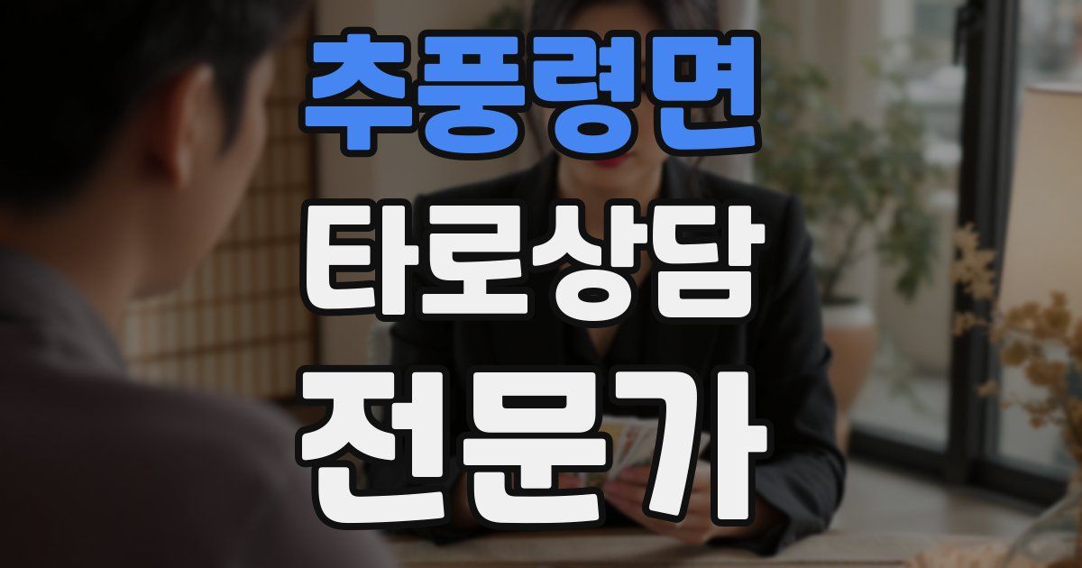 추풍령면 타로상담전문가 자격증