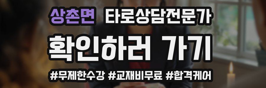 상촌면 타로상담전문가 자격증