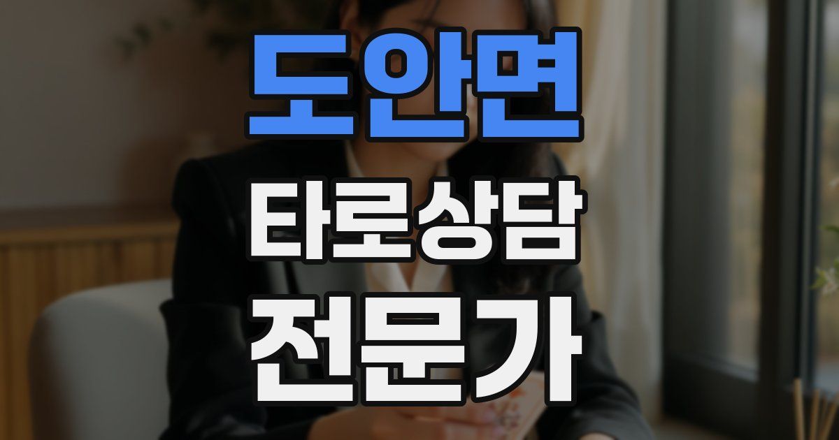 도안면 타로상담전문가 자격증