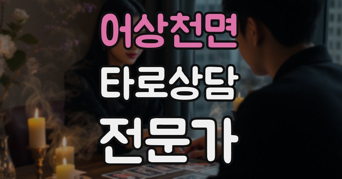 어상천면 타로상담전문가 자격증