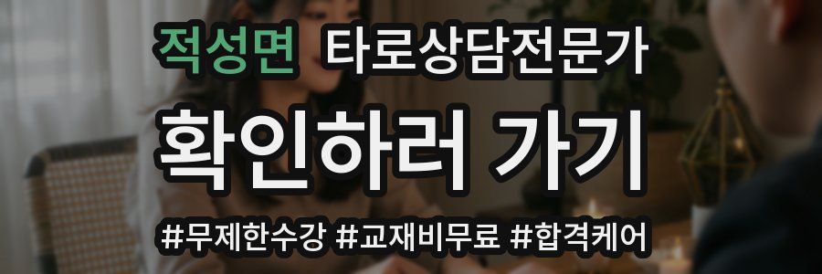 적성면 타로상담전문가 자격증