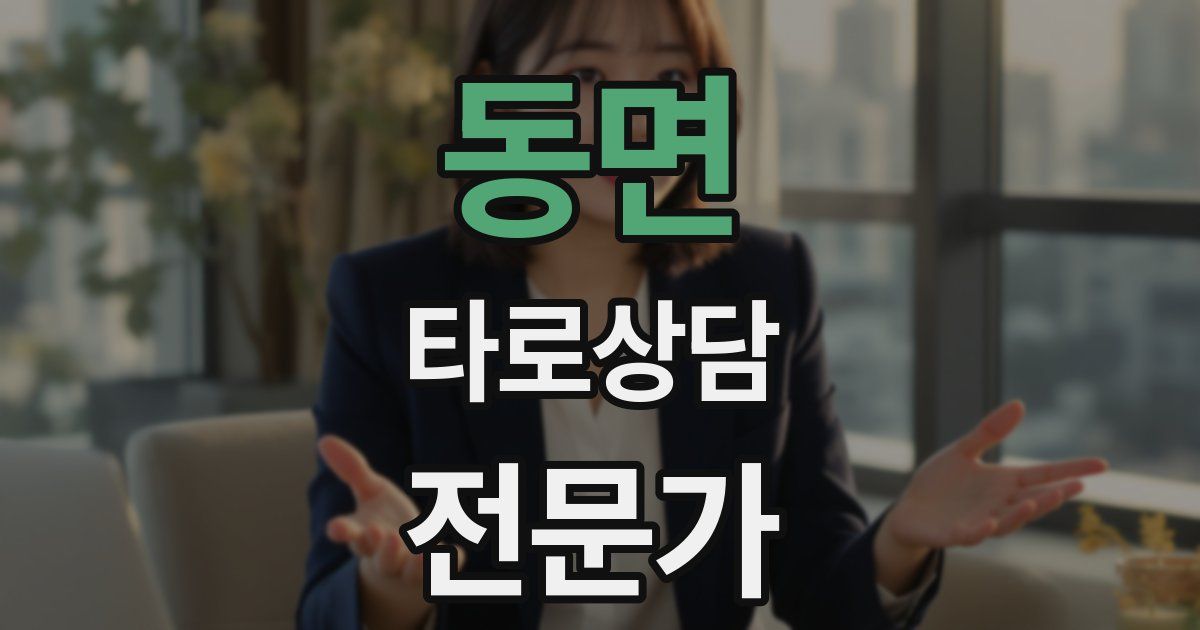 동면 타로상담전문가 자격증