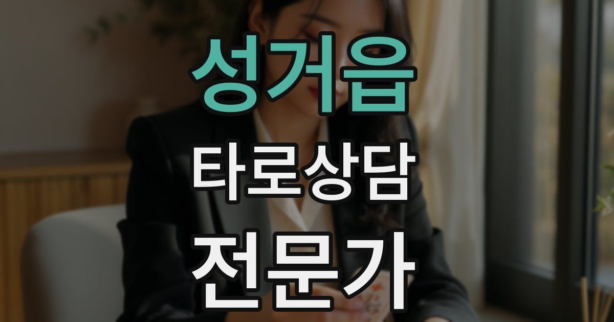 성거읍 타로상담전문가 자격증