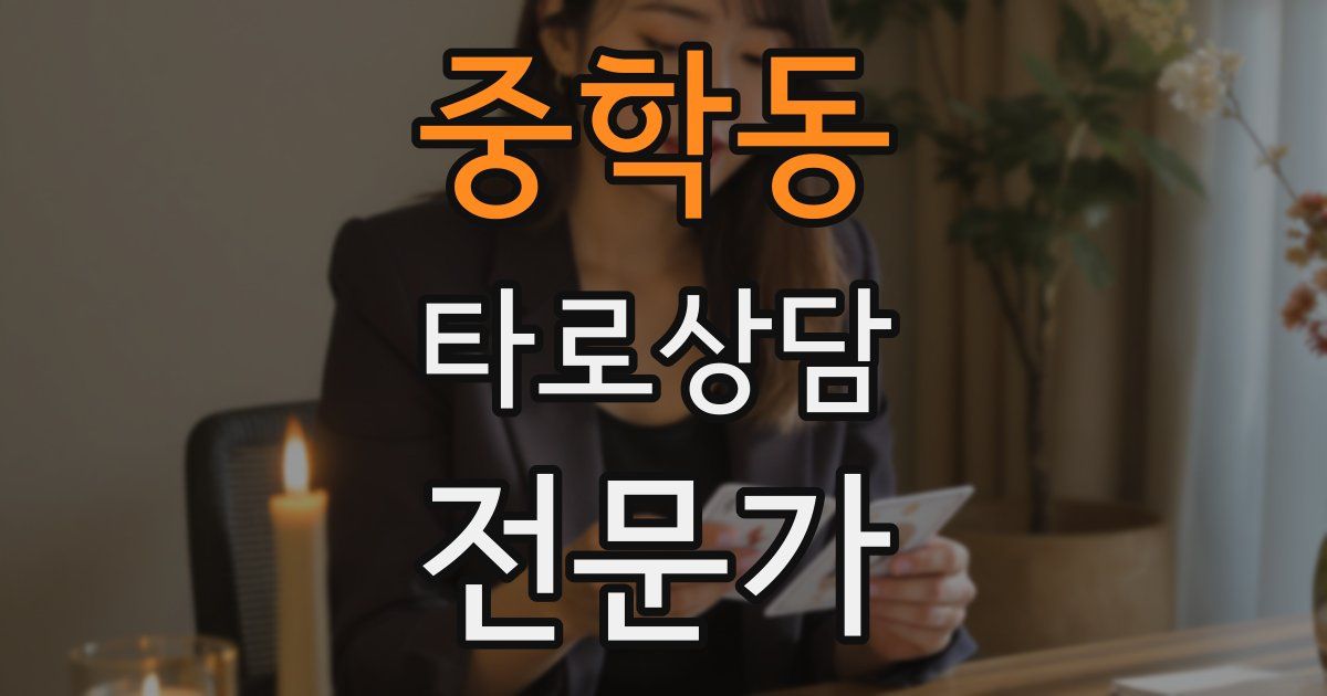중학동 타로상담전문가 자격증