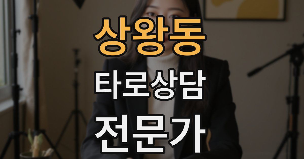 상왕동 타로상담전문가 자격증