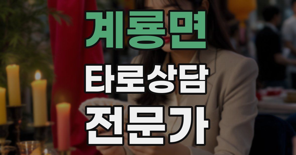 계룡면 타로상담전문가 자격증