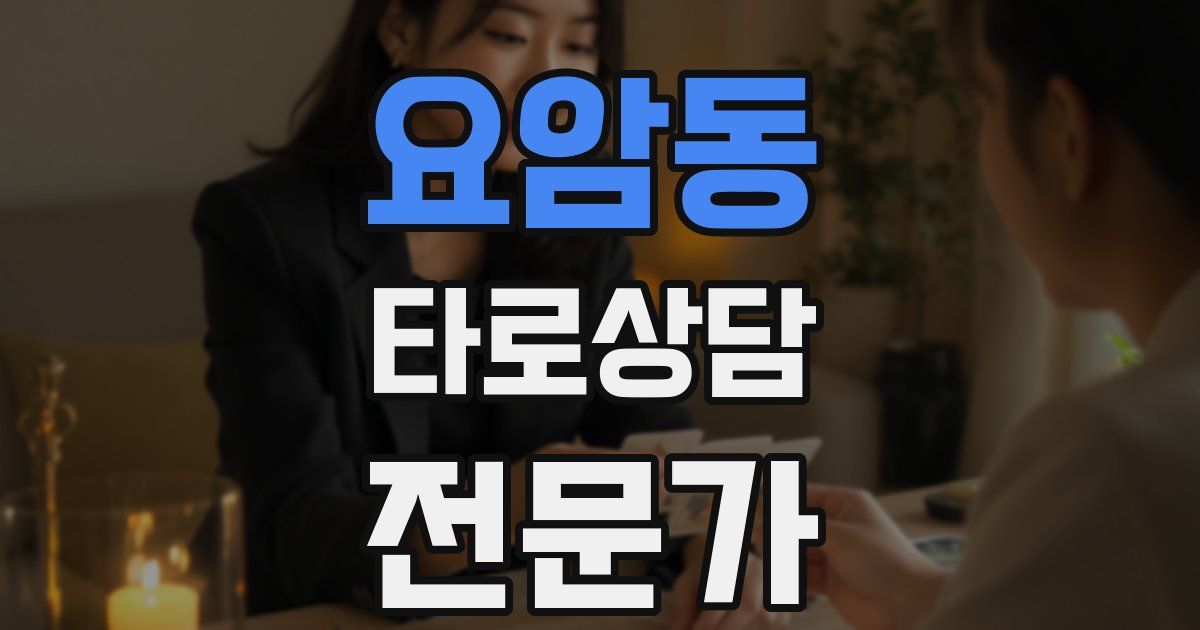 요암동 타로상담전문가 자격증