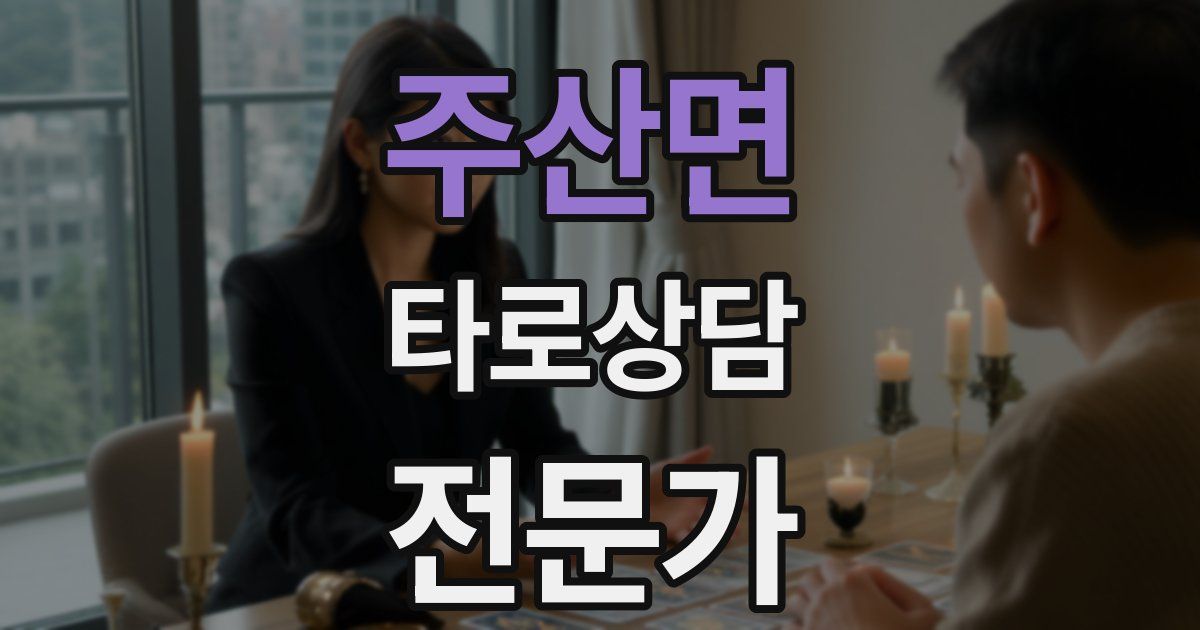 주산면 타로상담전문가 자격증