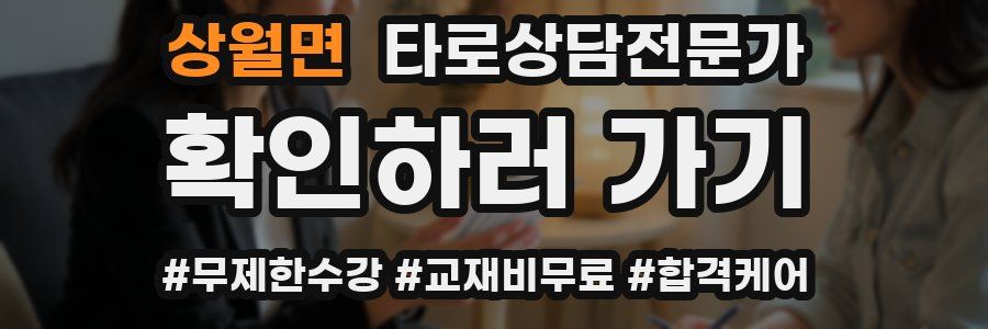 상월면 타로상담전문가 자격증