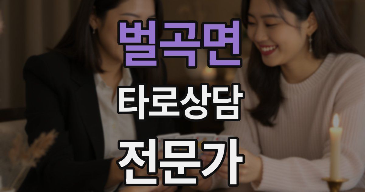 벌곡면 타로상담전문가 자격증