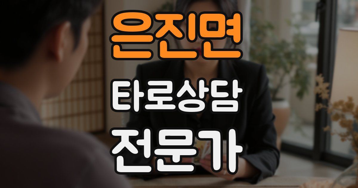 은진면 타로상담전문가 자격증