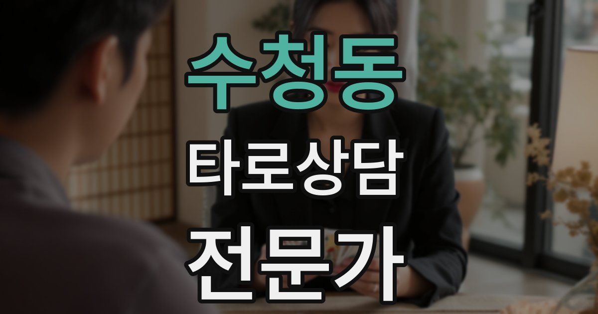 수청동 타로상담전문가 자격증