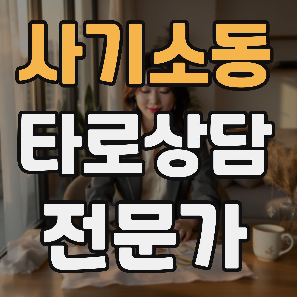 사기소동 타로상담전문가 자격증