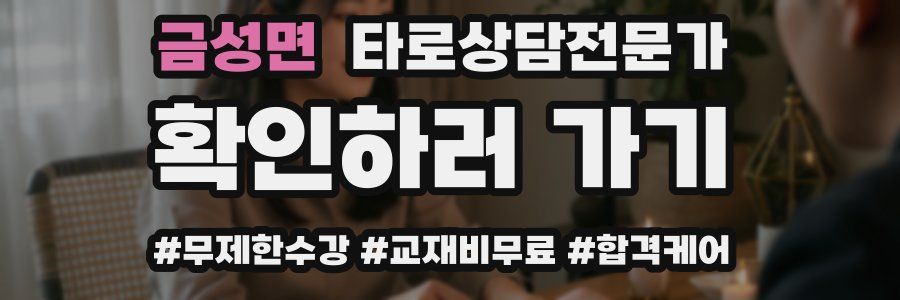 금성면 타로상담전문가 자격증