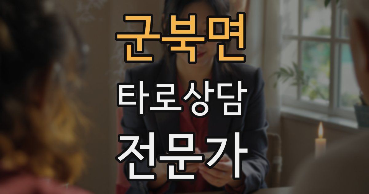 군북면 타로상담전문가 자격증