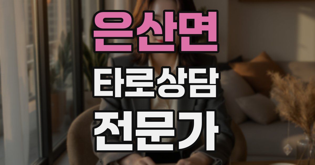 은산면 타로상담전문가 자격증