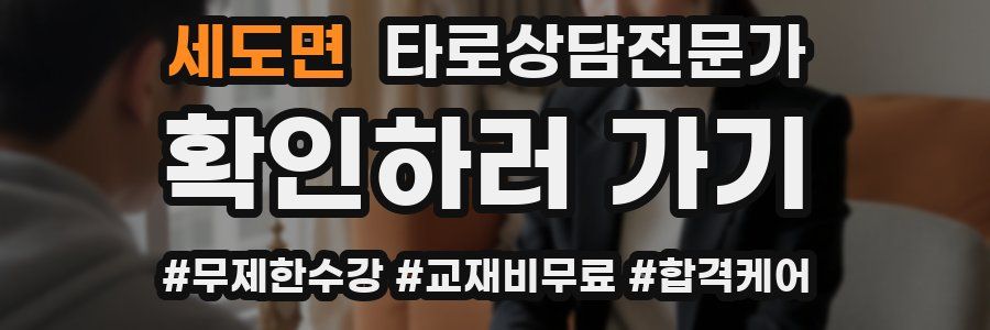 세도면 타로상담전문가 자격증