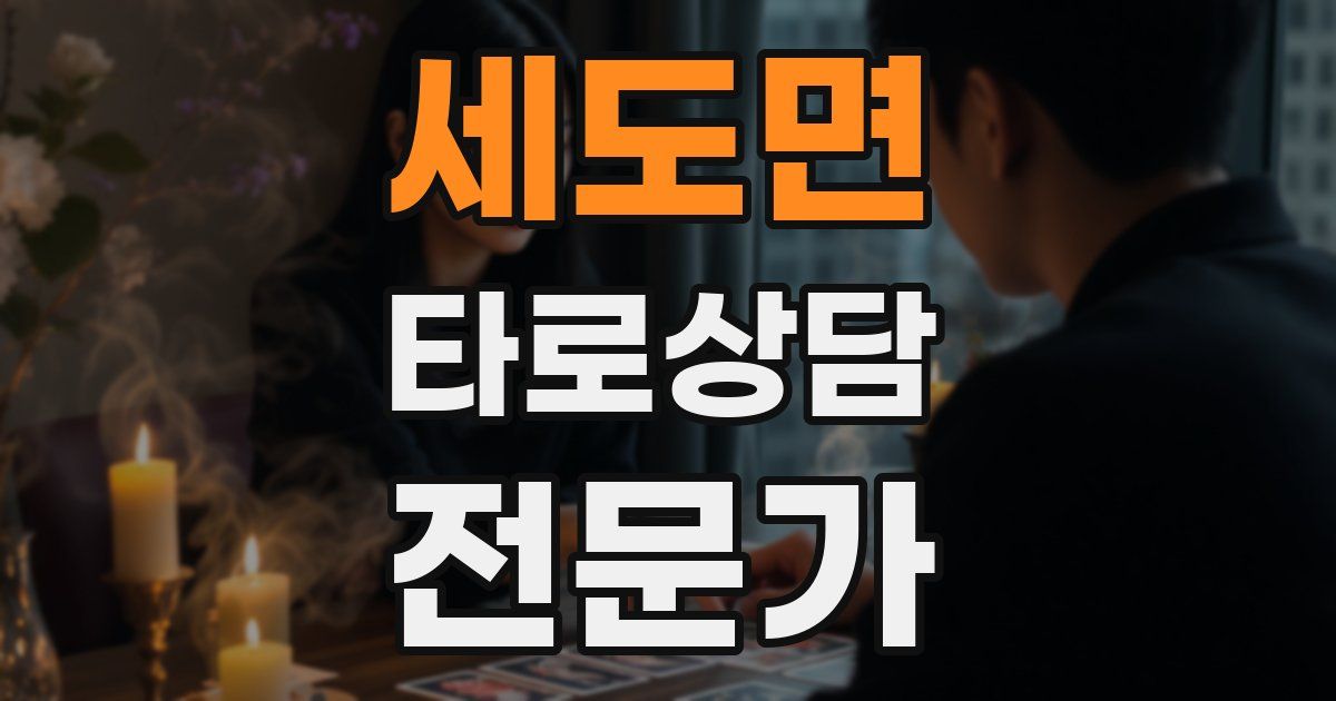 세도면 타로상담전문가 자격증