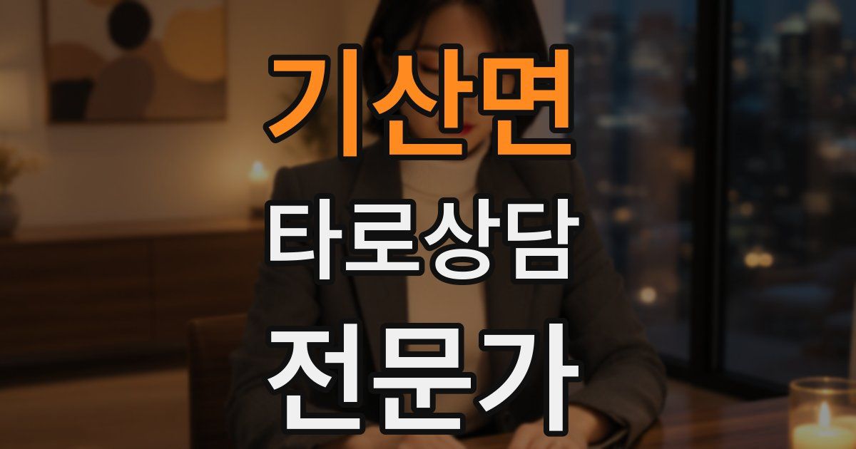 기산면 타로상담전문가 자격증