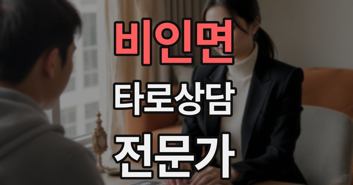 비인면 타로상담전문가 자격증