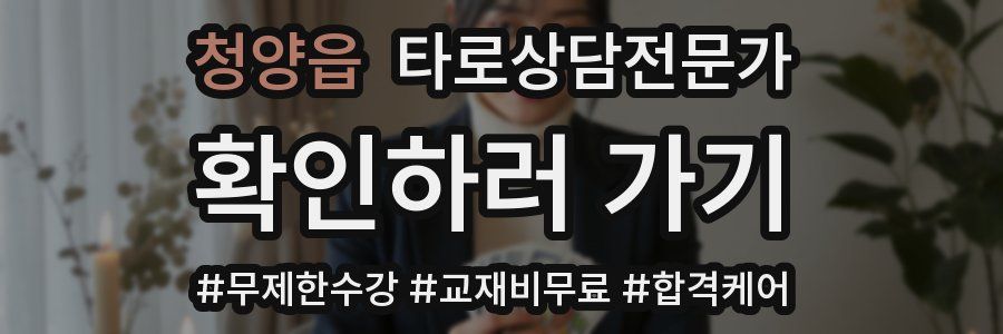청양읍 타로상담전문가 자격증