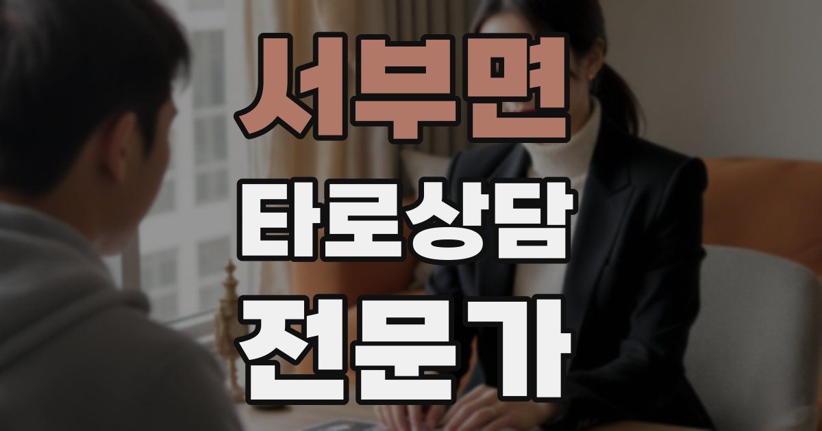 서부면 타로상담전문가 자격증