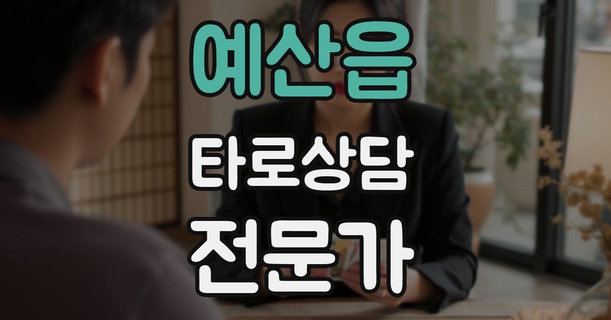 예산읍 타로상담전문가 자격증