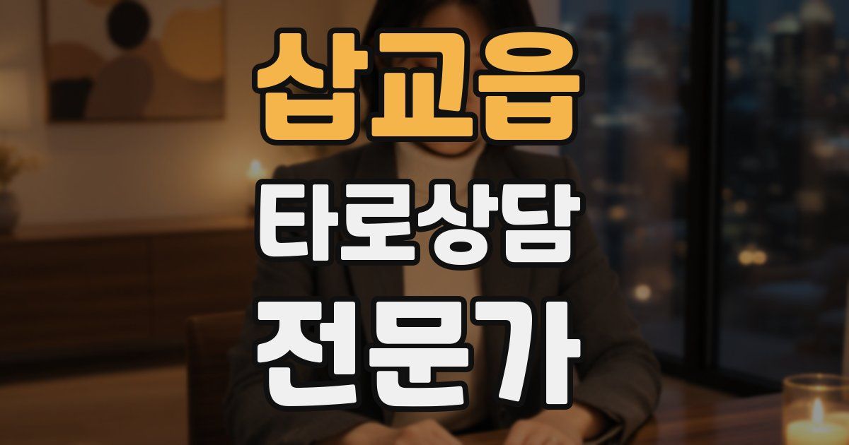 삽교읍 타로상담전문가 자격증