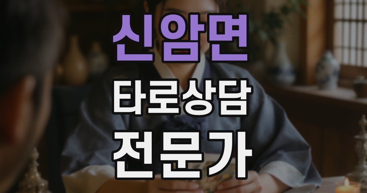 신암면 타로상담전문가 자격증