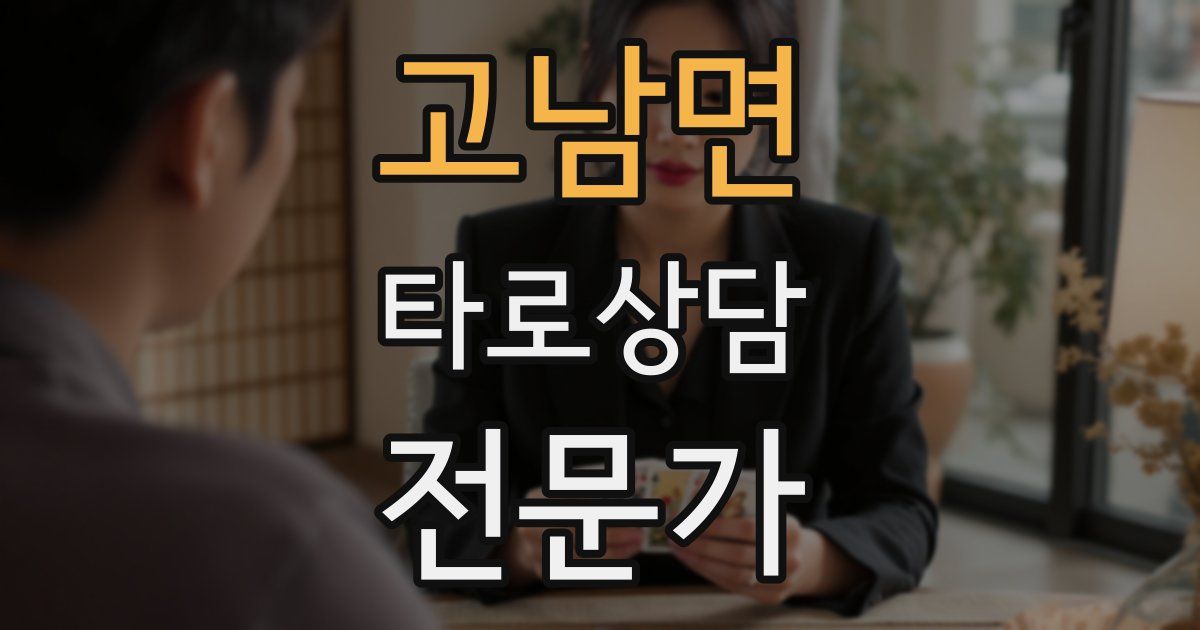 고남면 타로상담전문가 자격증