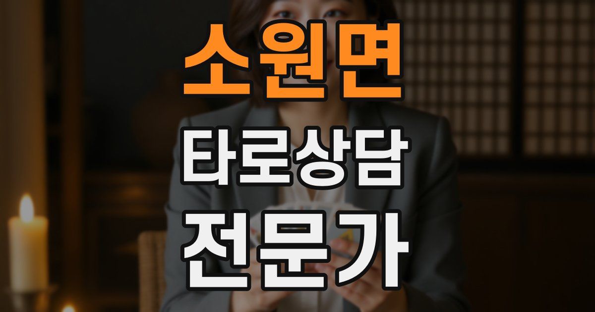 소원면 타로상담전문가 자격증