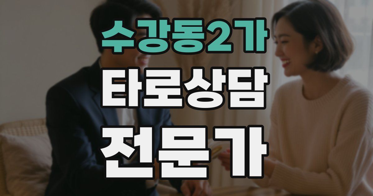 수강동2가 타로상담전문가 자격증