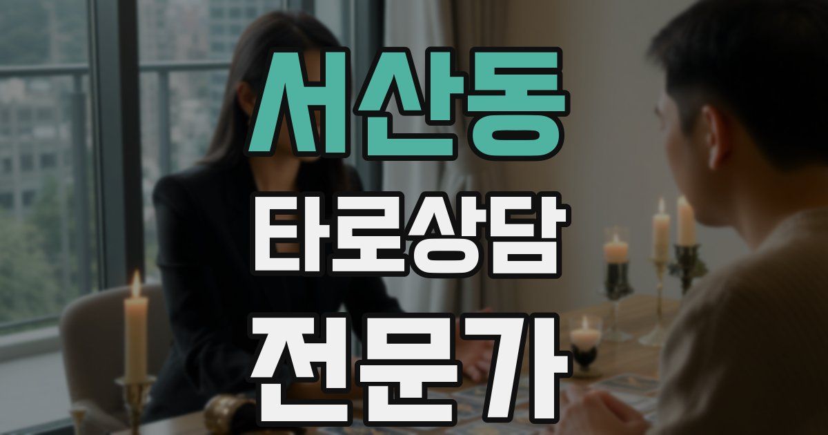 서산동 타로상담전문가 자격증