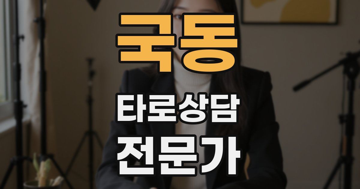 국동 타로상담전문가 자격증