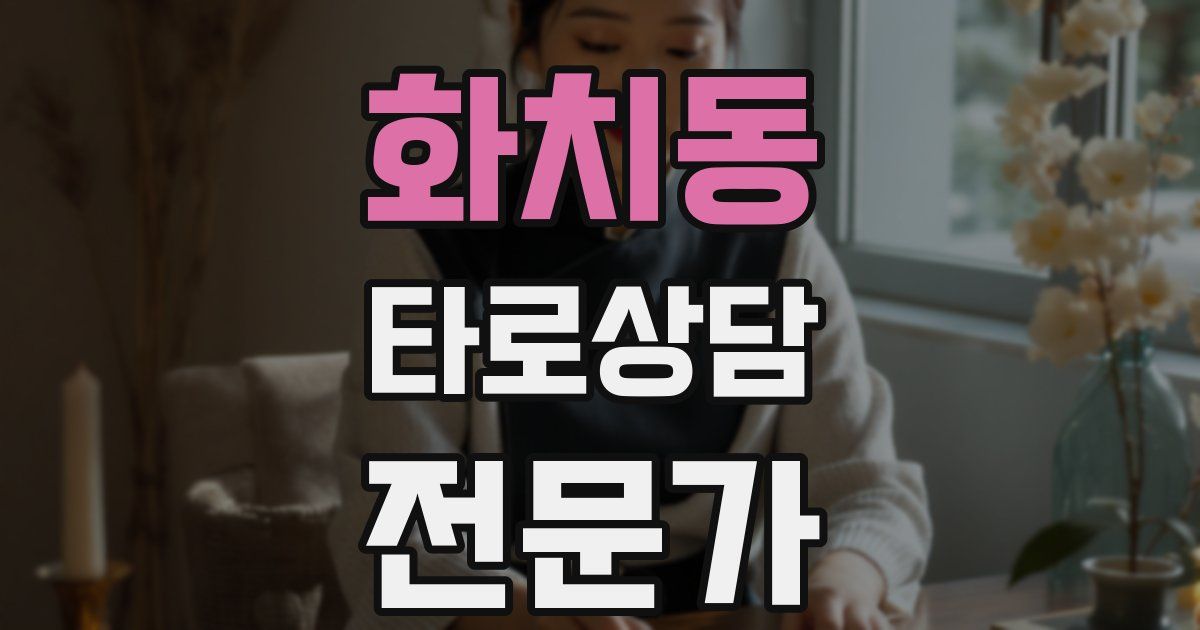 화치동 타로상담전문가 자격증