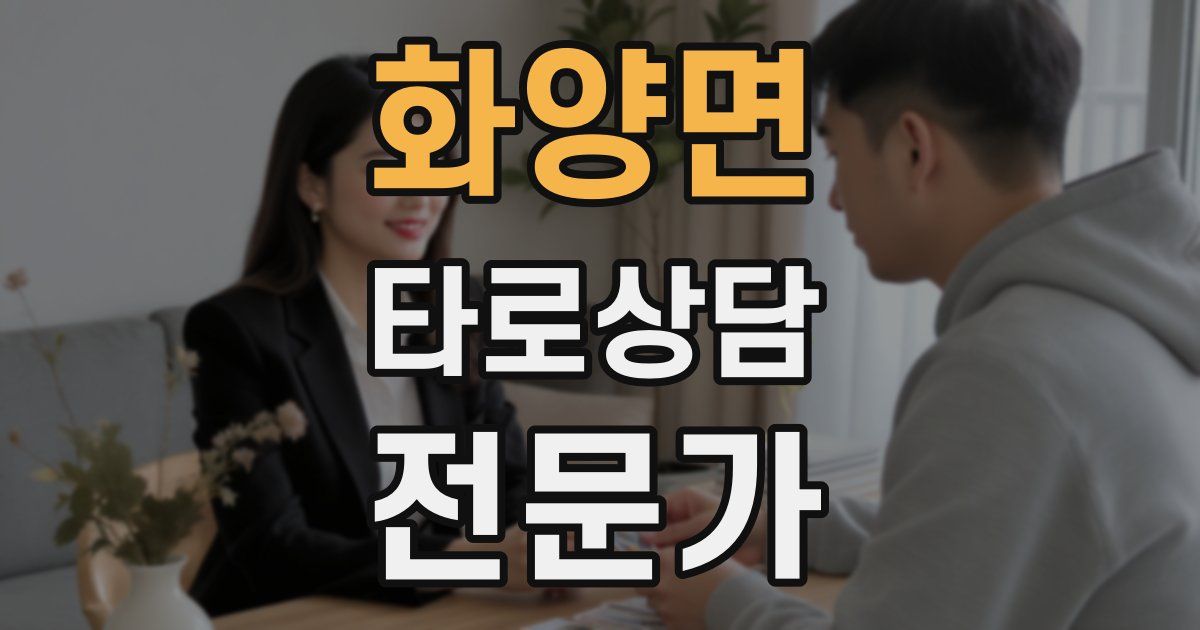 화양면 타로상담전문가 자격증