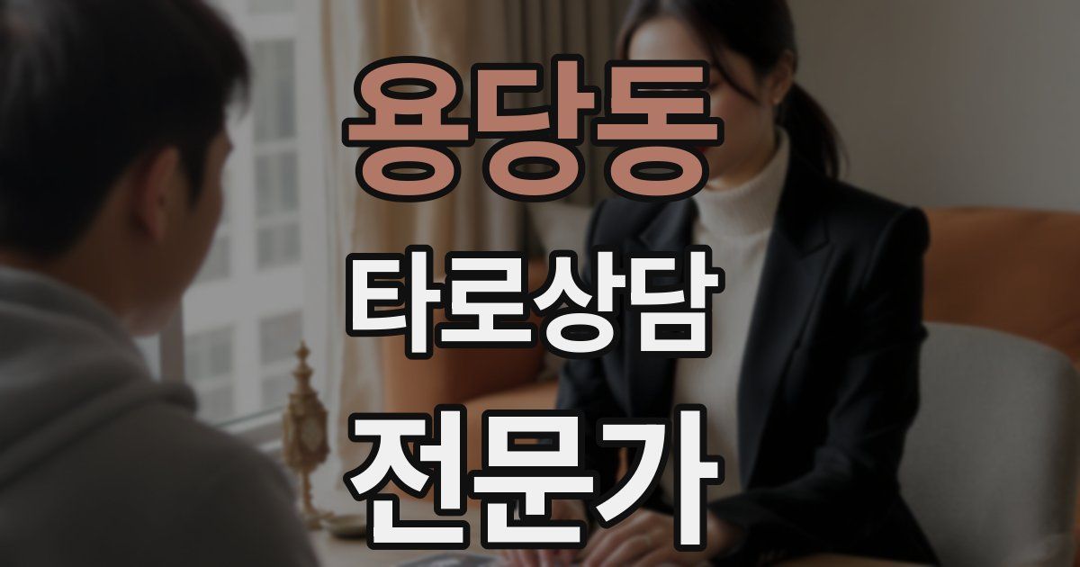 용당동 타로상담전문가 자격증